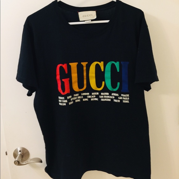 gucci cities tee